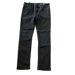Volcom Vorta boy’s distressed black slim straight jeans